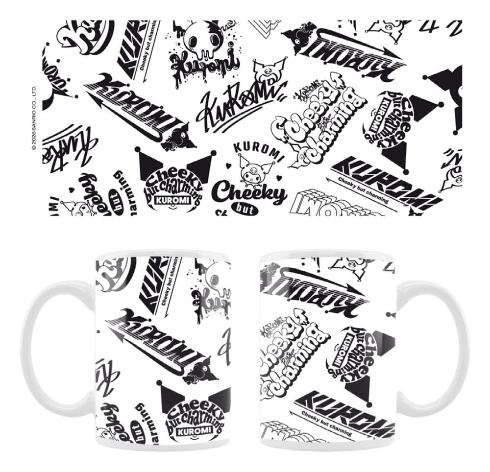 Sanrio Mug Kuromi Street logos 8721126706226