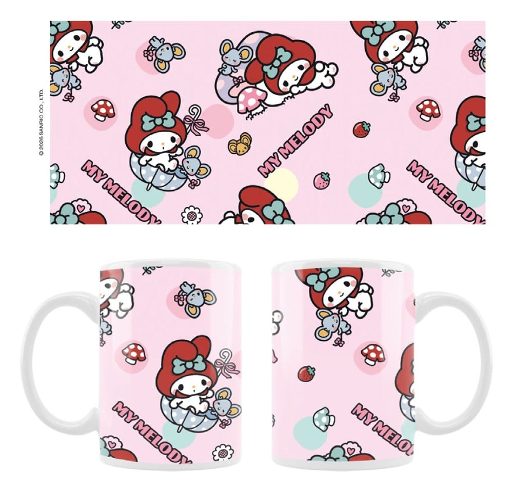 Sanrio Mug My Melody My Favourite Days 8721126706233