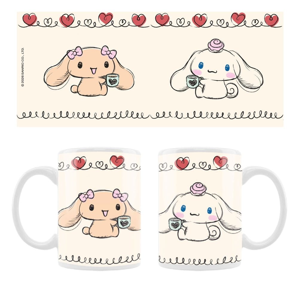 Sanrio Mug Cinnamoroll Drawing Touch 8721126706257