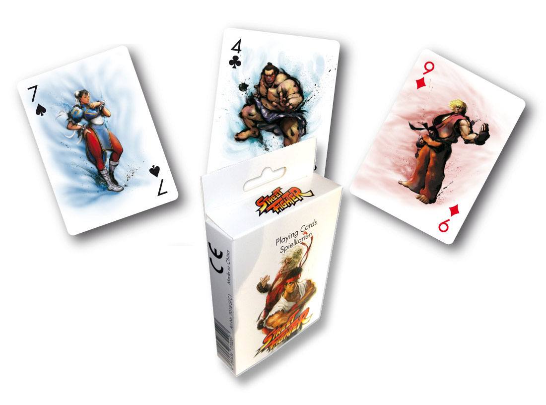 Street Fighter Playing Cards Characters - Amuzzi