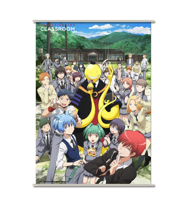 Assassination Classroom Wallscroll Koro & Students 90 X 60 Cm - Amuzzi