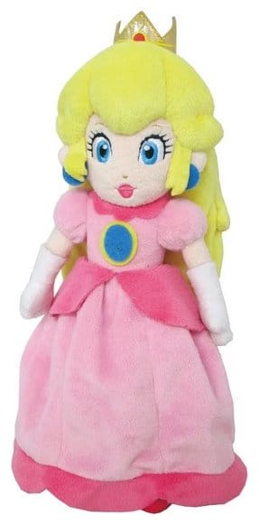 Super Mario Plush Figure Princess Peach 26 cm 3760259930189