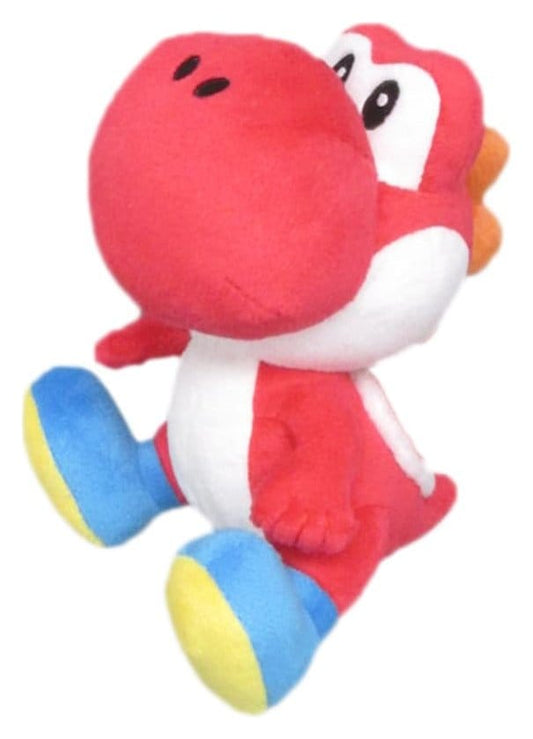 Super Mario Plush Figure Yoshi Red 17 cm 3760259930400