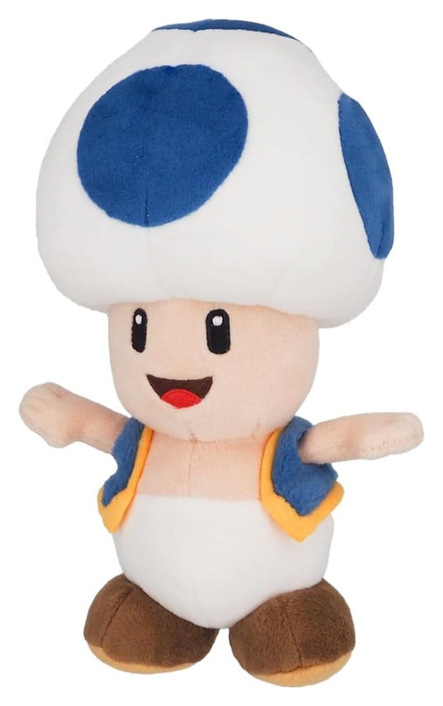 Super Mario Plush Figure Toad 20 cm 3760259930561