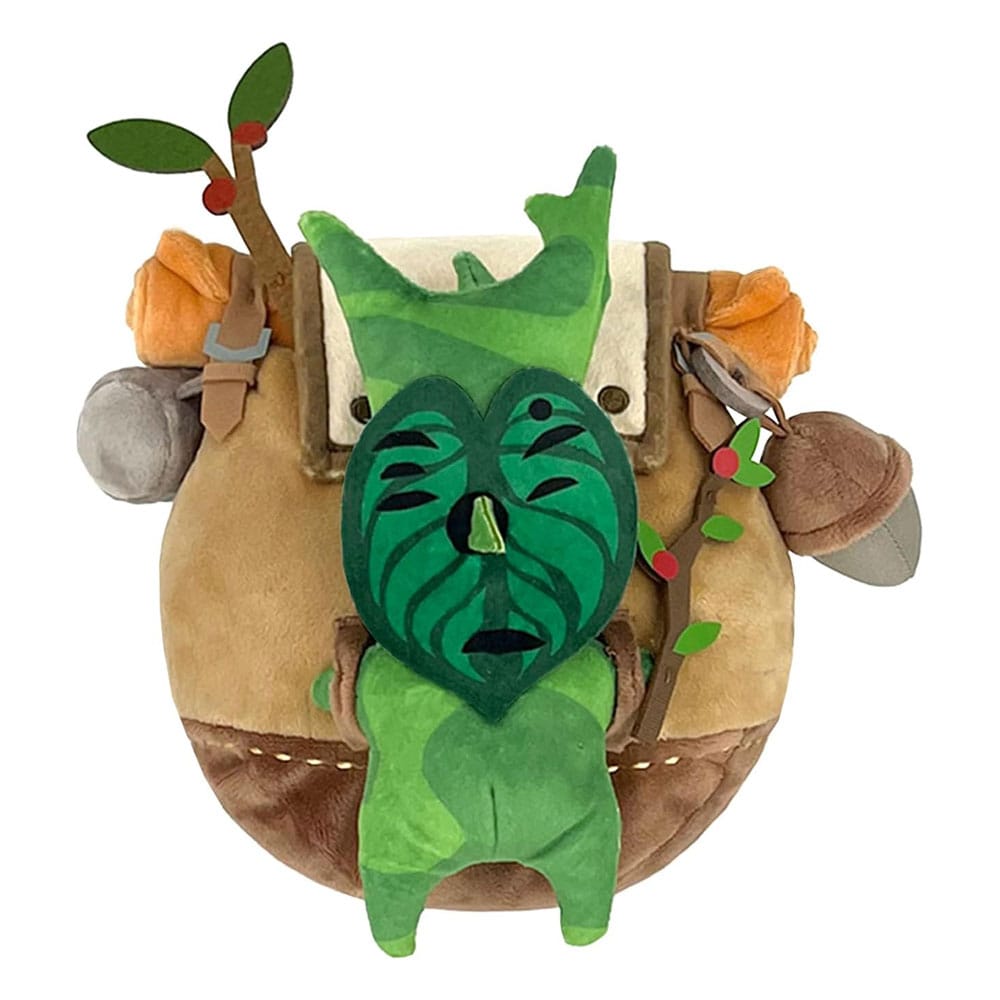 The Legend of Zelda: Tears of the Kingdom Plush Figure ZP04 Korok with Backpack Brown 17 cm 3760259930578