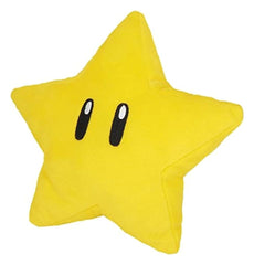 Super Mario Plush Figure Super Star 18 cm 3760259934255