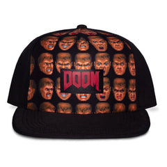 Doom Snapback Doom Faces Background 8718526408843