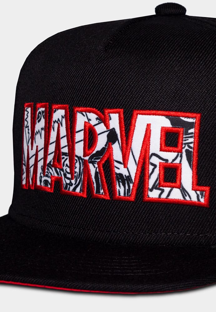 Marvel Snapback Cap Classic Comic Logo 8718526146318