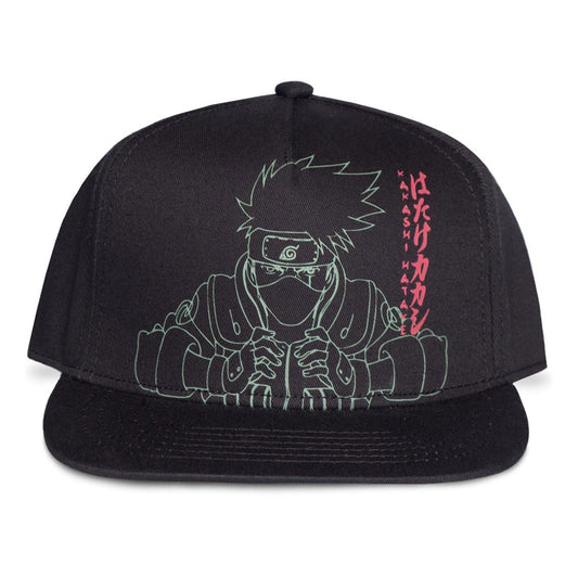 Naruto Shippuden Snapback Cap Kakashi Line Art 8718526155518