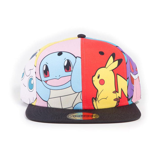 Pokemon Snapback Cap Multi Pop Art 8718526120042