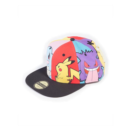 Pokemon Snapback Cap Multi Pop Art 8718526120042