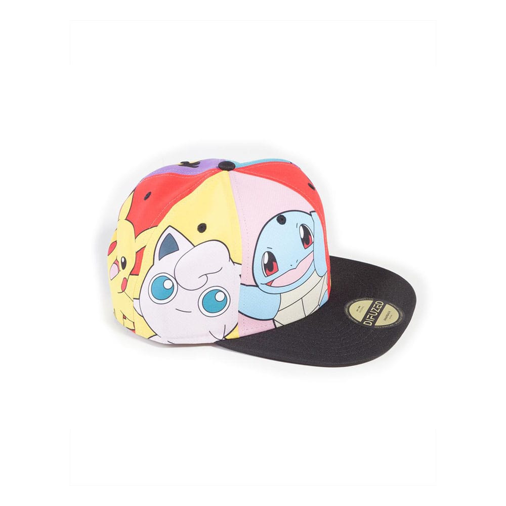 Pokemon Snapback Cap Multi Pop Art 8718526120042