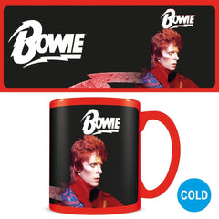 David Bowie Tasse mit Thermoeffekt BoltDavid Bowie Heat Change Mug BoltDavid Bowie mug effet thermique BoltDavid Bowie Taza sensitiva al calor Bolt 5063457010034