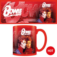 David Bowie Tasse mit Thermoeffekt BoltDavid Bowie Heat Change Mug BoltDavid Bowie mug effet thermique BoltDavid Bowie Taza sensitiva al calor Bolt 5063457010034