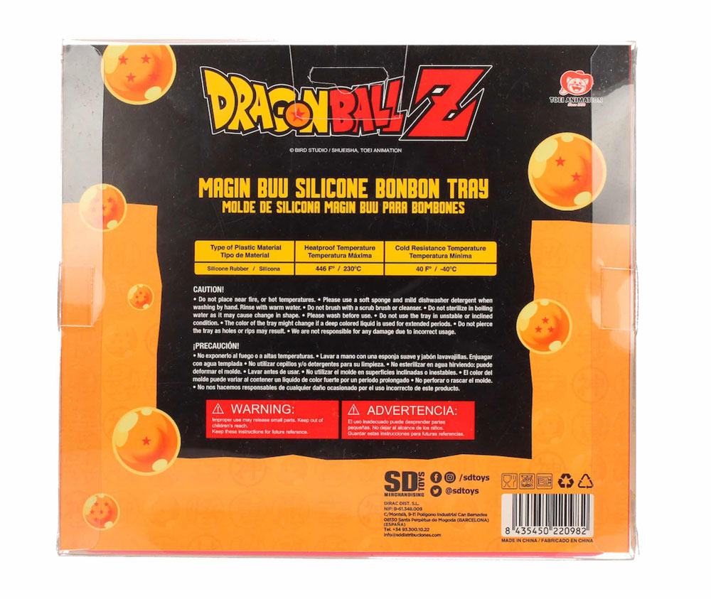 Dragon Ball Z Silicone Cookies Tray Majin Buu 8435450220982