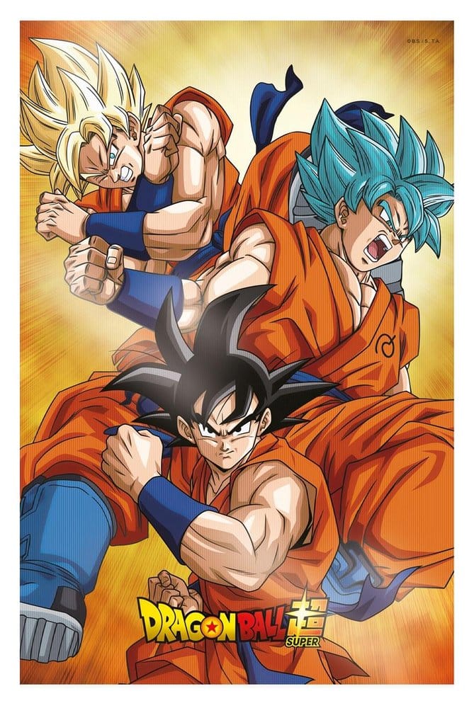 Dragon Ball Super 3D Poster Champa Goku 38 x 58 cm 8435450256424