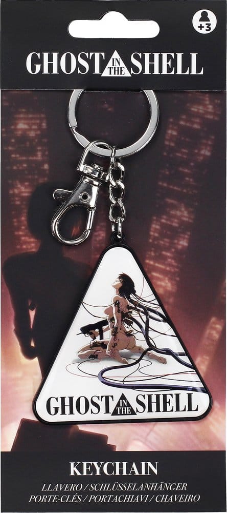 Ghost in the Shell Metal Keychain Resting Motoko 14 cm 8435450260896