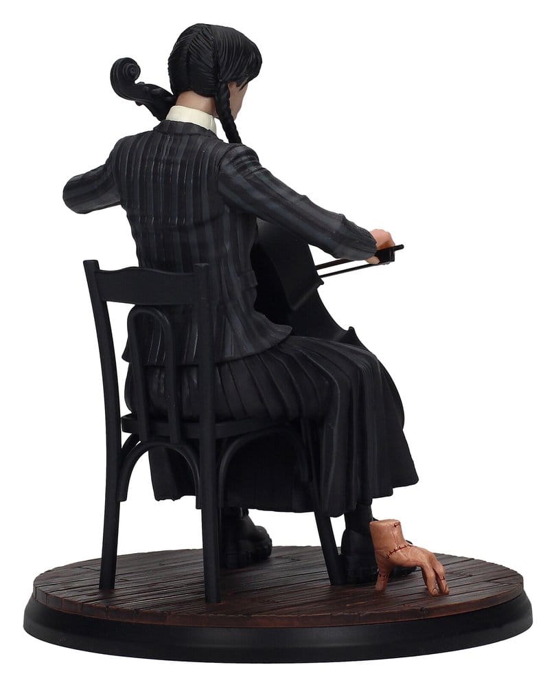 Wednesday Cello Figure with Figurative Keychain 20 cm 8435450269202
