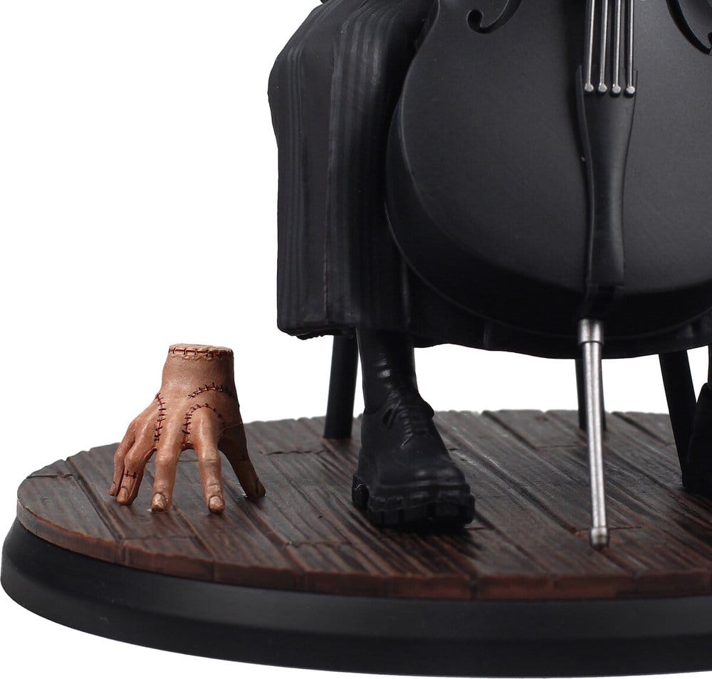 Wednesday Cello Figure with Figurative Keychain 20 cm 8435450269202