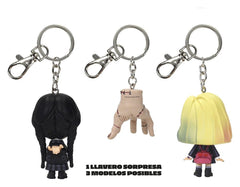 Wednesday Cello Figure with Figurative Keychain 20 cm 8435450269202