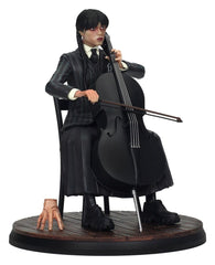 Wednesday Cello Figure with Figurative Keychain 20 cm 8435450269202