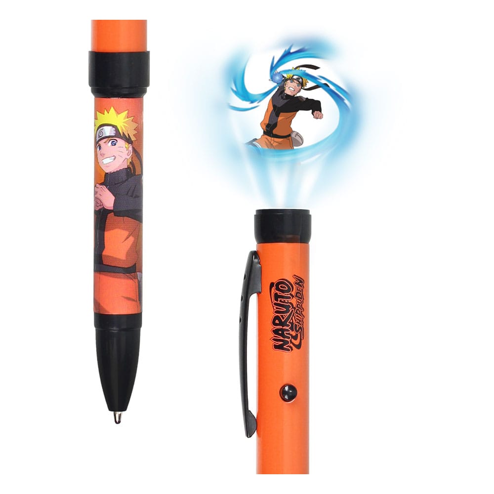Naruto Shippuden Pen with Light Projector Naruto 8435450258909