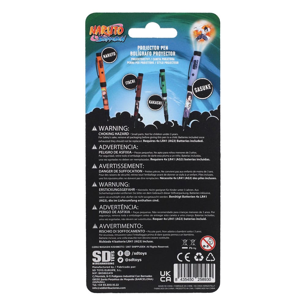 Naruto Shippuden Pen with Light Projector Goku  8435450258930