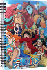 One Piece 3D Effect Notebook Group 5 21 x 15 cm 8435450269134