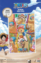 One Piece 3D Poster Chopper 38 x 58 cm 8435450269400