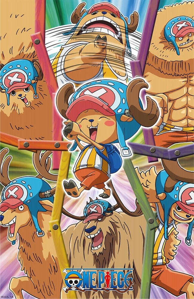 One Piece 3D Poster Chopper 38 x 58 cm 8435450269400
