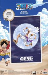 One Piece 3D Poster Monkey D. Luffy Gear 5 38 x 58 cm 8435450269417