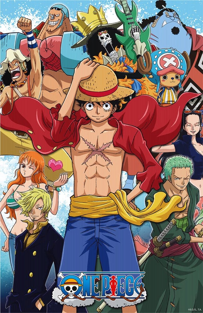 One Piece 3D Poster Group Fishman Island 38 x 58 cm 8435450269424