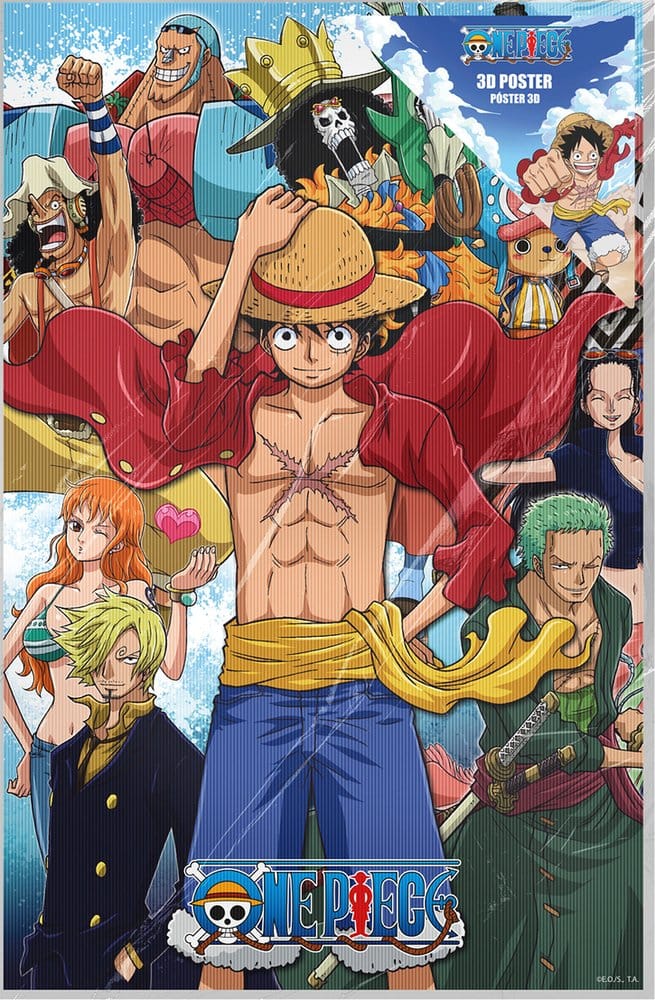 One Piece 3D Poster Group Fishman Island 38 x 58 cm 8435450269424