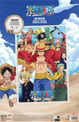 One Piece 3D Poster Group Fishman Island 38 x 58 cm 8435450269424