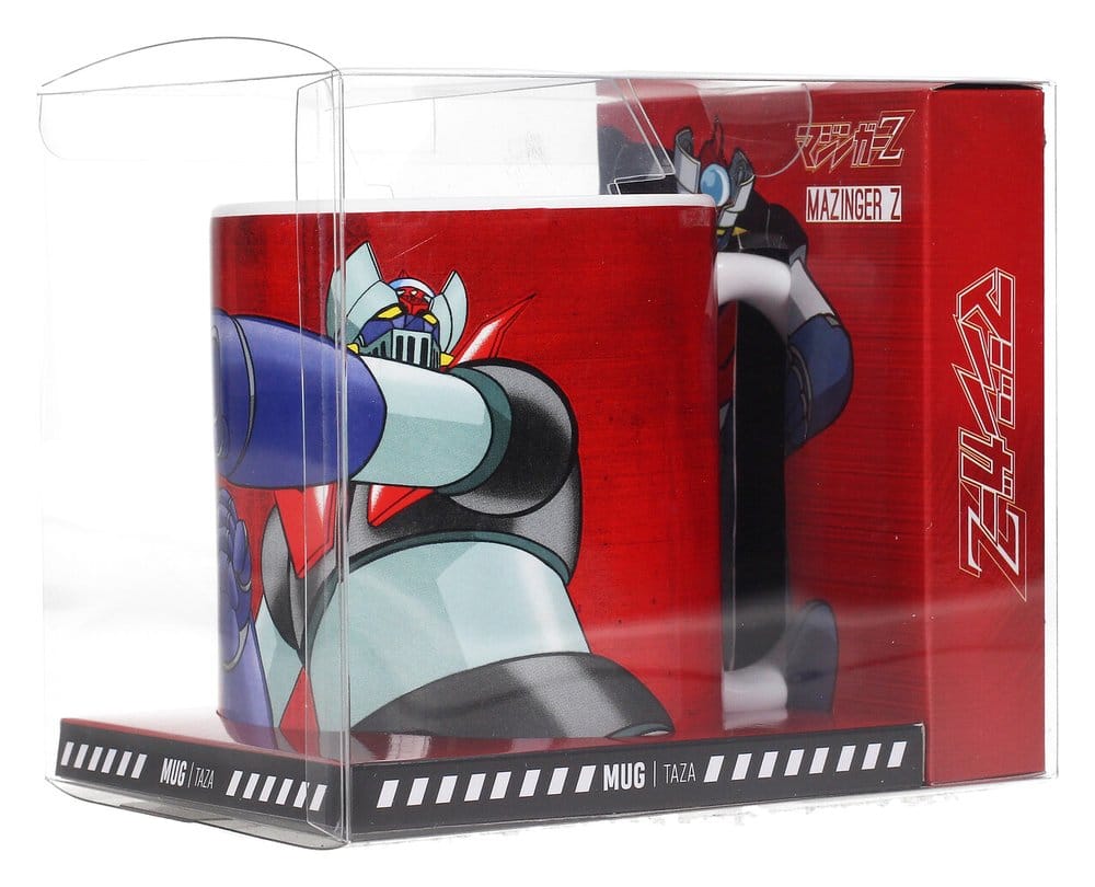 Mazinger Z Mug Red Logo 8436535273916