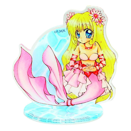 Mermaid Melody: Pichi Pichi Pitch Acrylic Figure Luchia Nanami with Flowers 21 cm 8437025791194