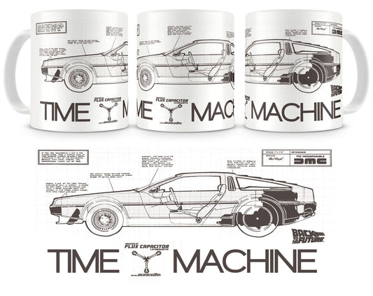 Back to the Future Mug Time Machine 8435450200755