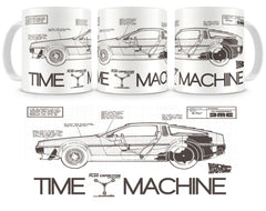 Back to the Future Mug Time Machine 8435450200755