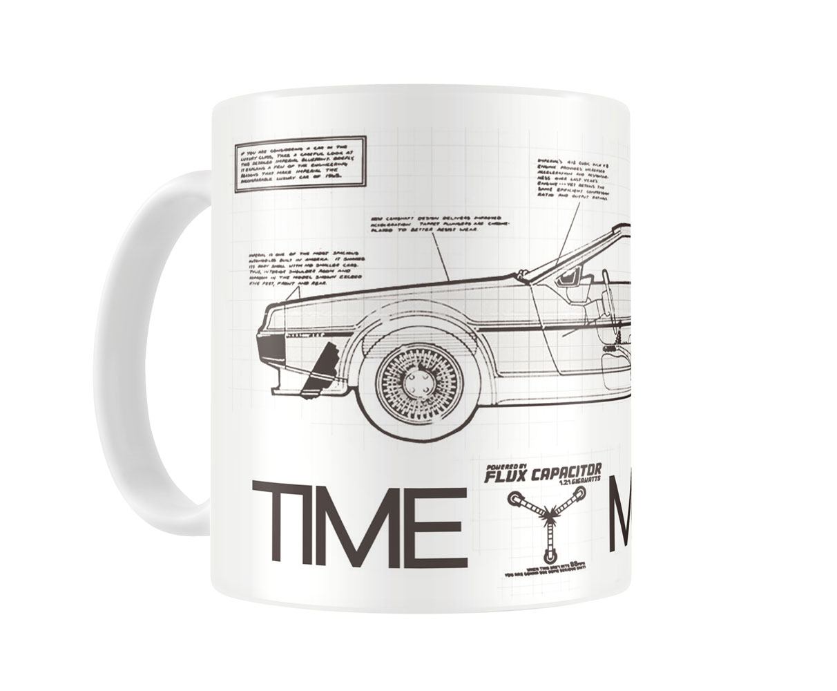 Back to the Future Mug Time Machine 8435450200755