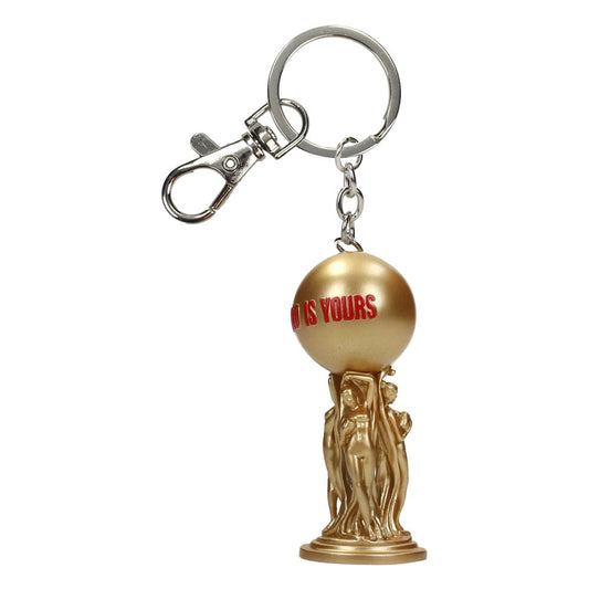 Scarface Keychain The World is Yours 2 cm 8435450250736