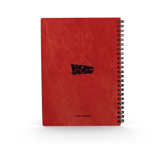 Back to the Future Notebook with 3D-Effect DeLorean  8435450251757