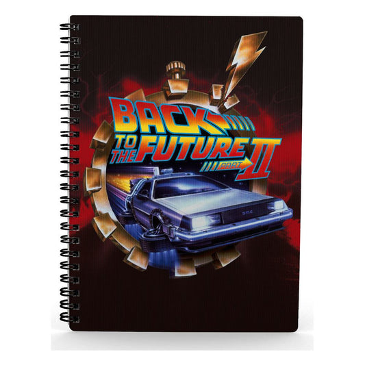 Back to the Future II Notebook with 3D-Effect Poster 8435450251764