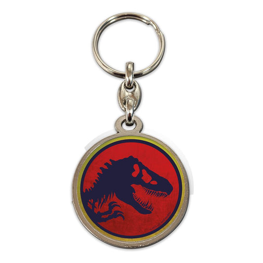 Jurassic Park Metal Keychain Logo 7 cm 8435450253676