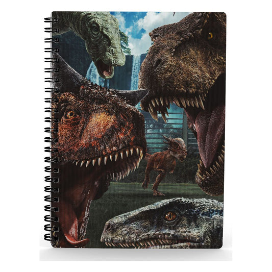 Jurassic World Notebook with 3D-Effect Selfie 8435450254277
