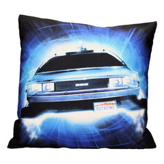 Back To The Future Pillow Delorean Roads 45 cm 8435450262432
