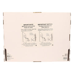 Scarface Glass Poster Say Hello 40 x 30 cm 8436535275965