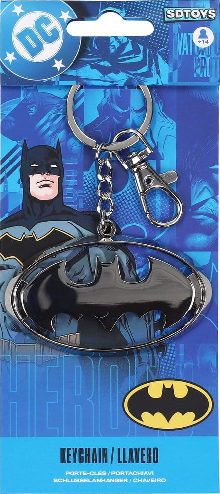 Batman Metal Key Ring Logo 8436541029804