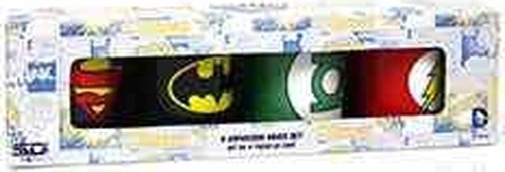 DC Comics Ceramic Mini Coffee Mugs Logos 8 cm Set (4) 8436541029989