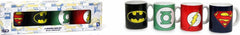 DC Comics Ceramic Mini Coffee Mugs Logos 8 cm Set (4) 8436541029989
