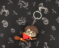 Harry Potter Rubber Keychain Harry on Broom 7 cm 8435450217883